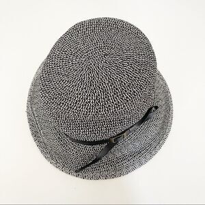 Gray Nine West Cloche Hat